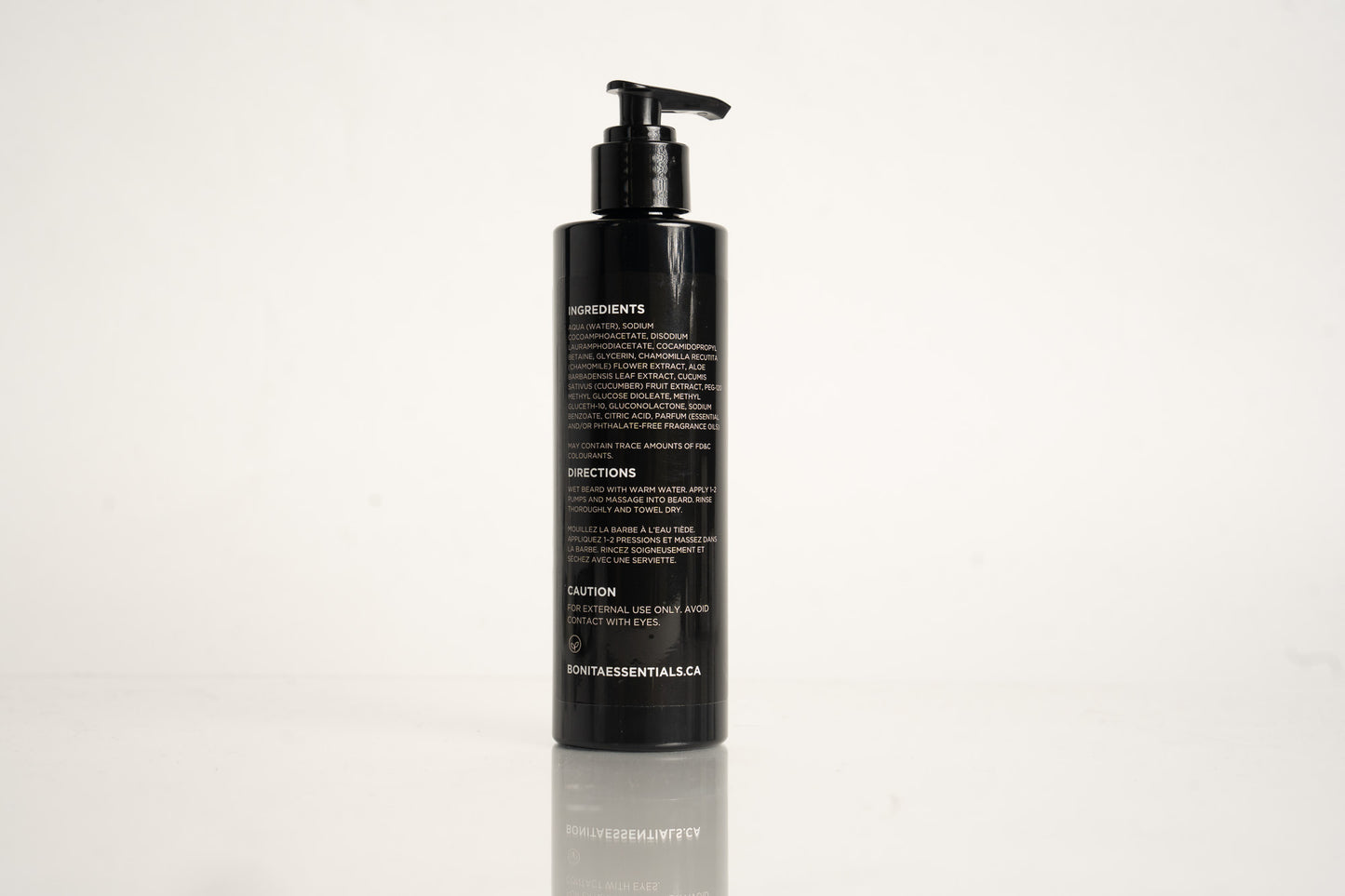 BONITA MEN BEARD WASH CEDAR & STEEL LARGE