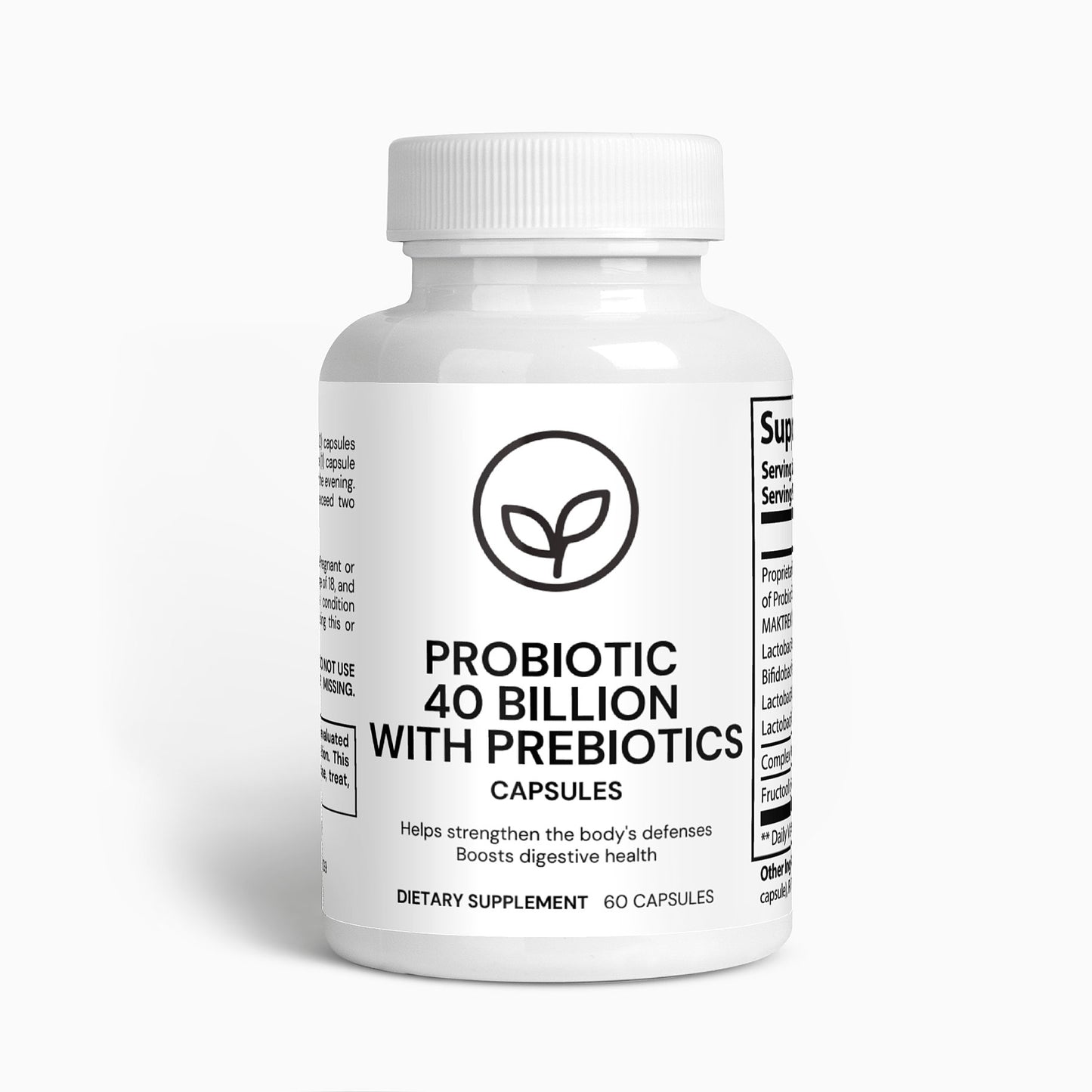 Probiotic 40 Billion with Prebiotics