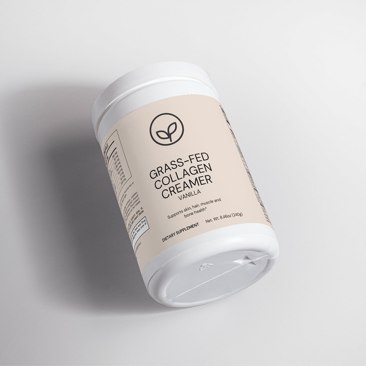 GRASS-FED COLLAGEN CREAMER (VANILLA)