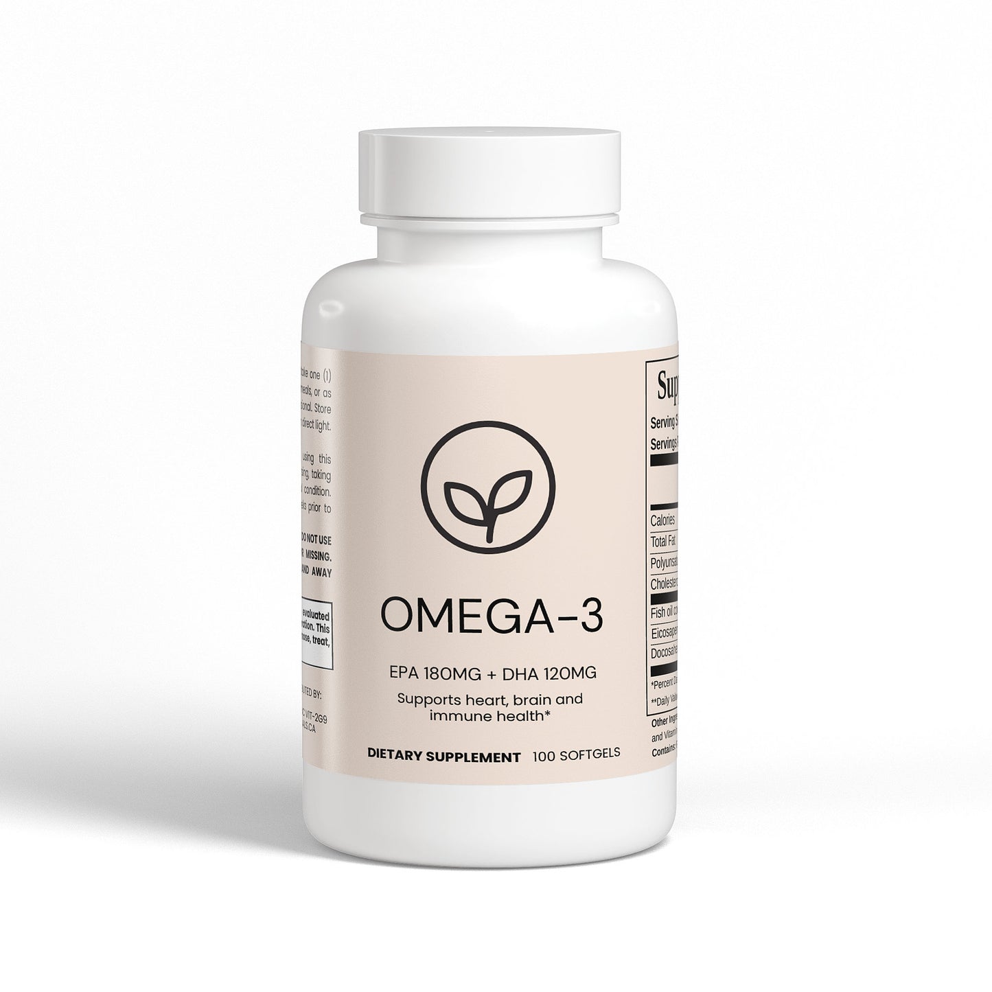 OMEGA-3 EPA 180MG + DHA 120 MG