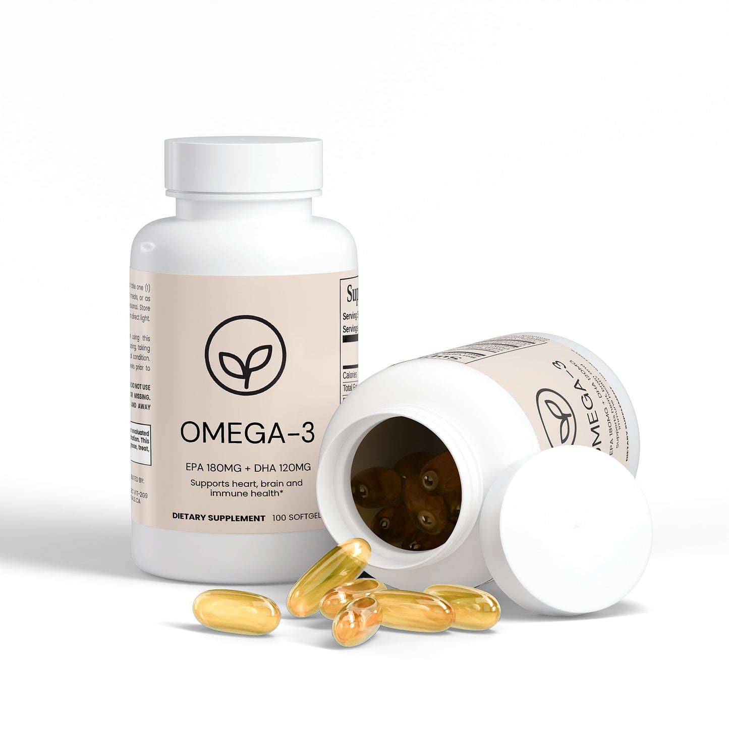 OMEGA-3 EPA 180MG + DHA 120 MG
