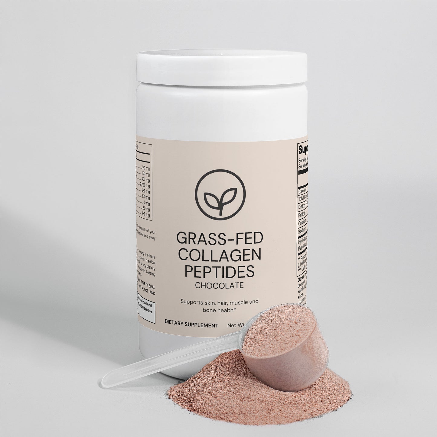 GRASS-FED COLLAGEN PEPTIDES POWDER (CHOCOLATE)