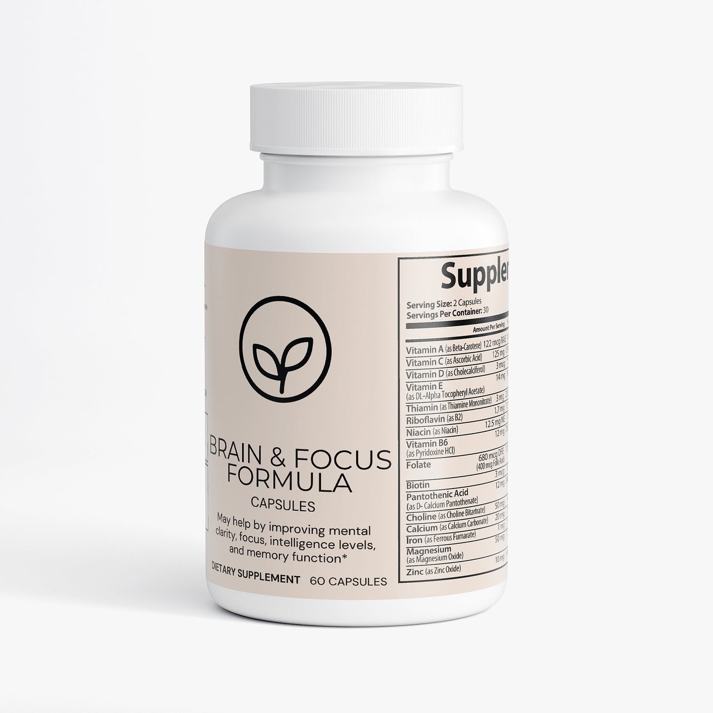 BRAIN & FOCUS FORMULA