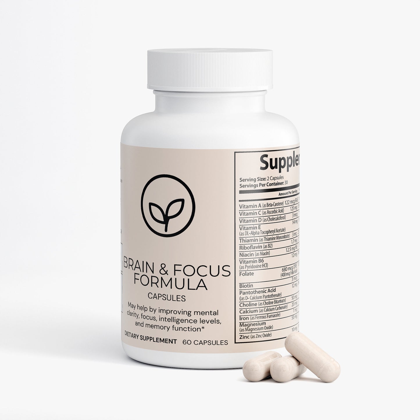BRAIN & FOCUS FORMULA