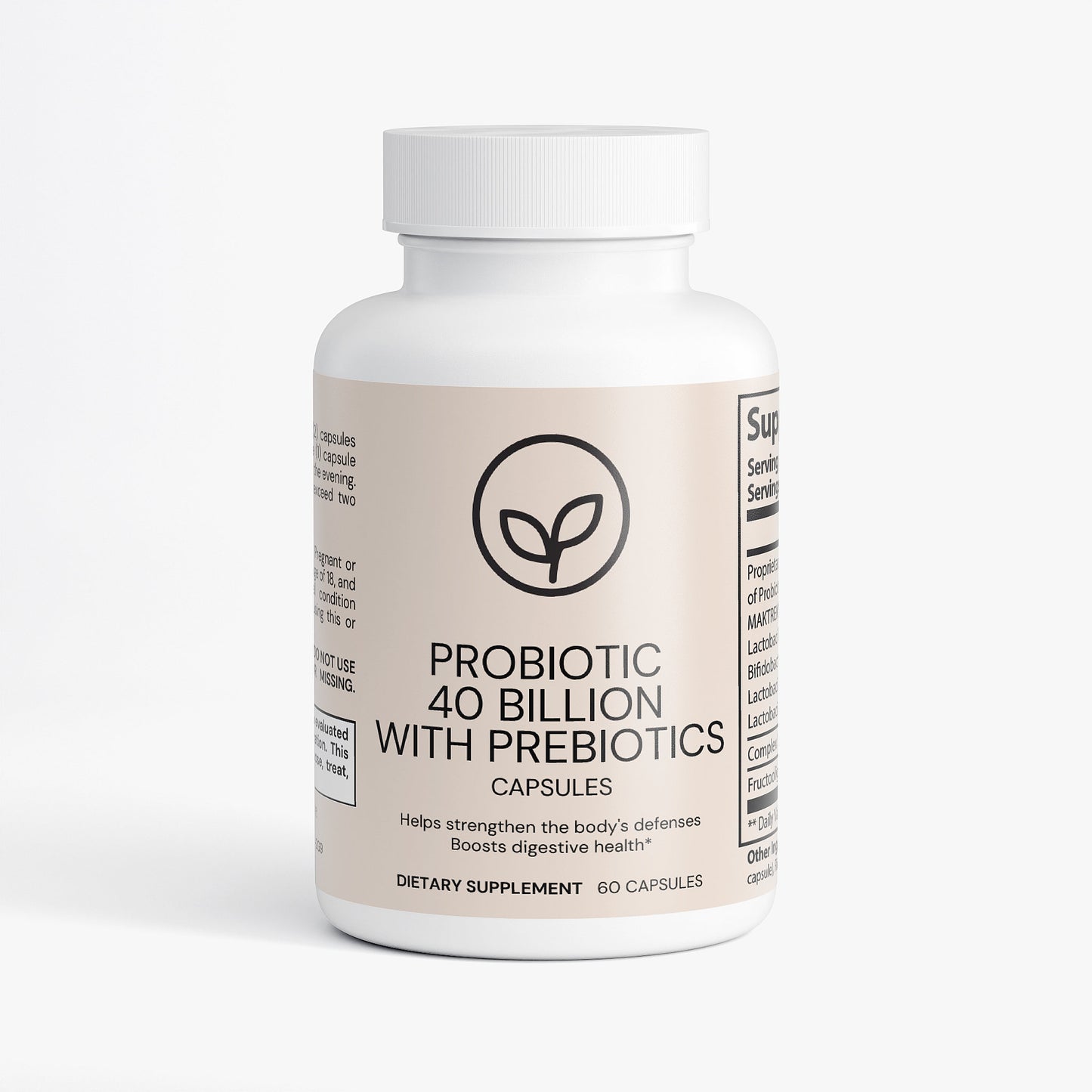 PROBIOTIC 40 BILLION WITH PREBIOTICS