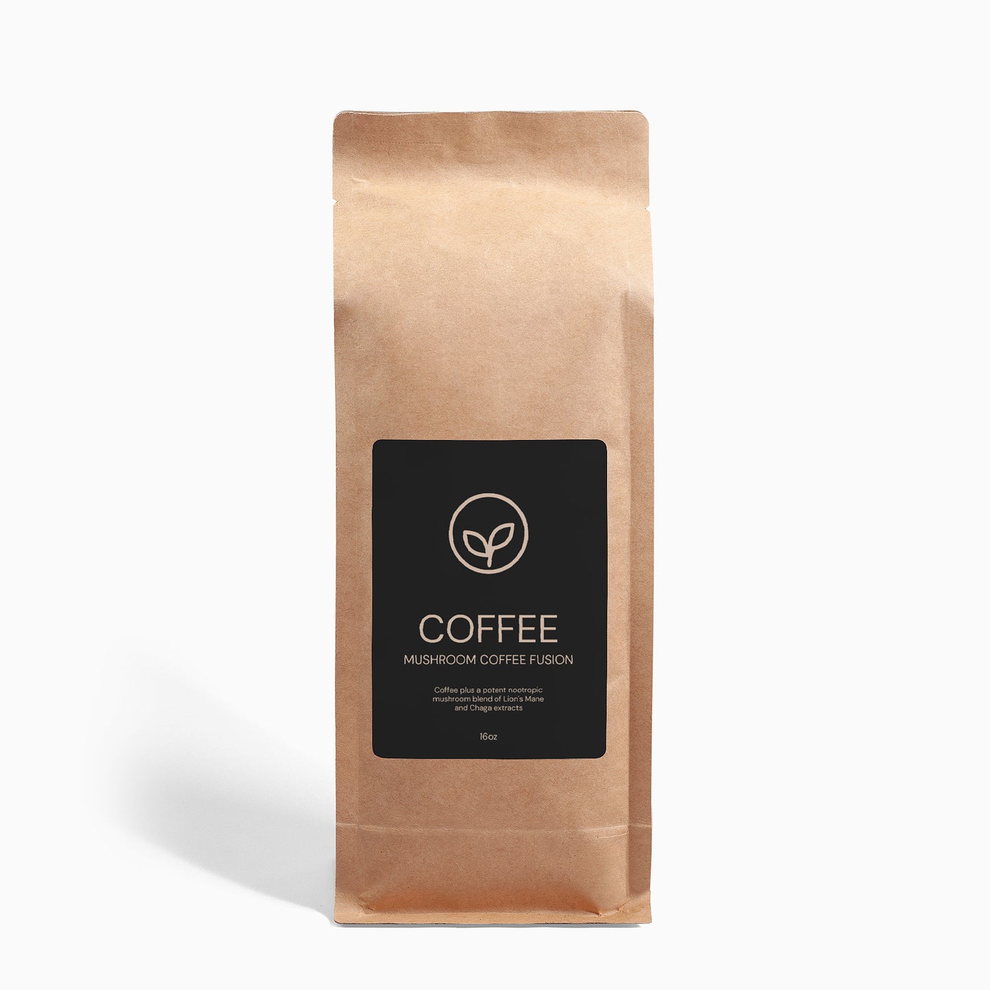 MUSHROOM COFFEE FUSION- LION'S MANE & CHAGA 16OZ