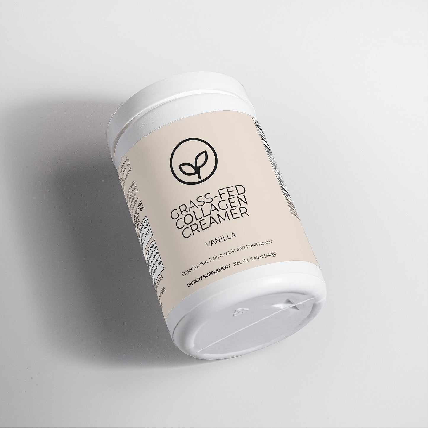 Grass-Fed Collagen Creamer (Vanilla)