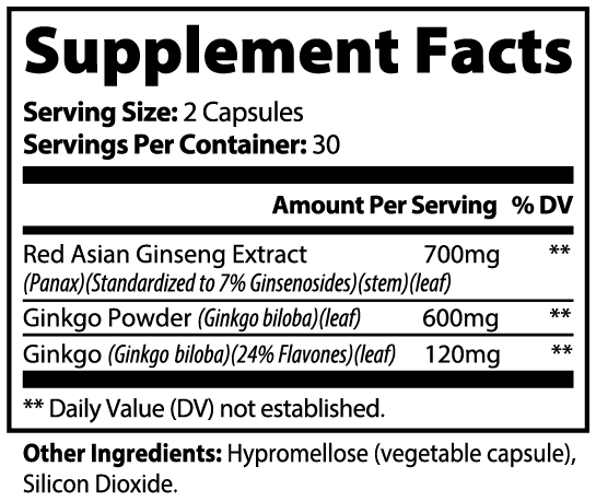 GINGKO BILOBA + GINSENG