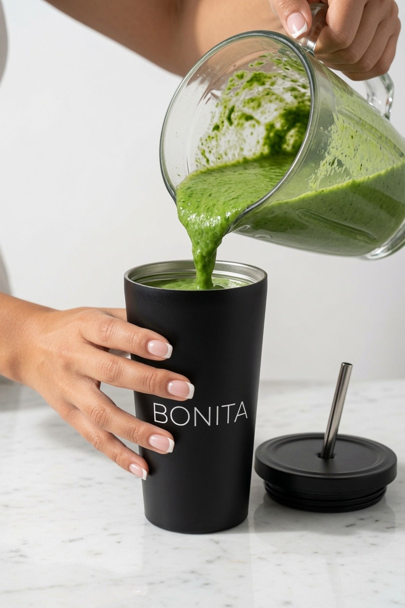 TUMBLER W/STRAW INSULATED