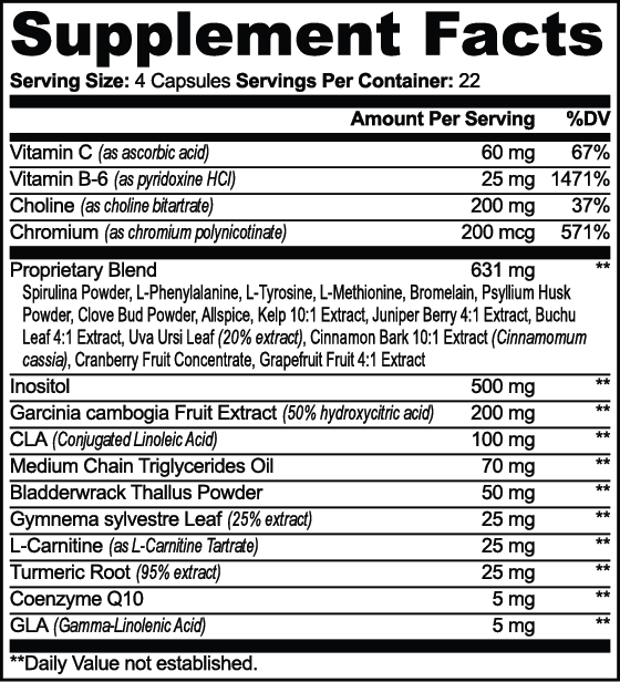 FAT BURNER WITH MCT