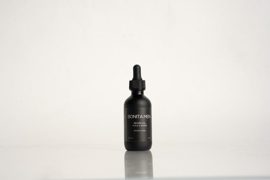 BONITA MENS CEDAR & STEEL BEARD OIL