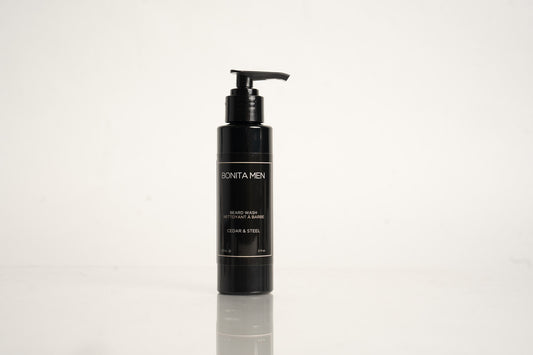 BONITA MEN BEARD WASH CEDAR & STEEL SMALL