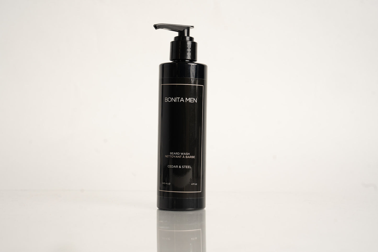 BONITA MEN BEARD WASH CEDAR & STEEL LARGE