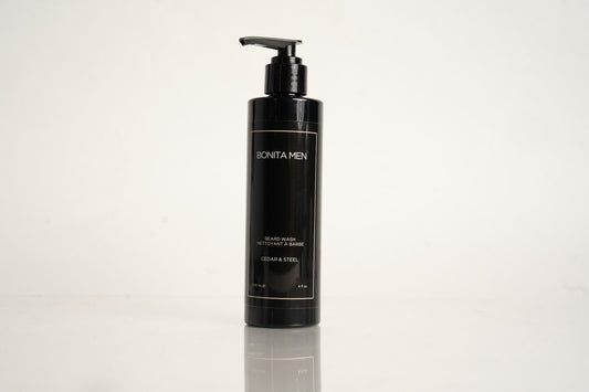 BONITA MEN BEARD WASH CEDAR & STEEL LARGE