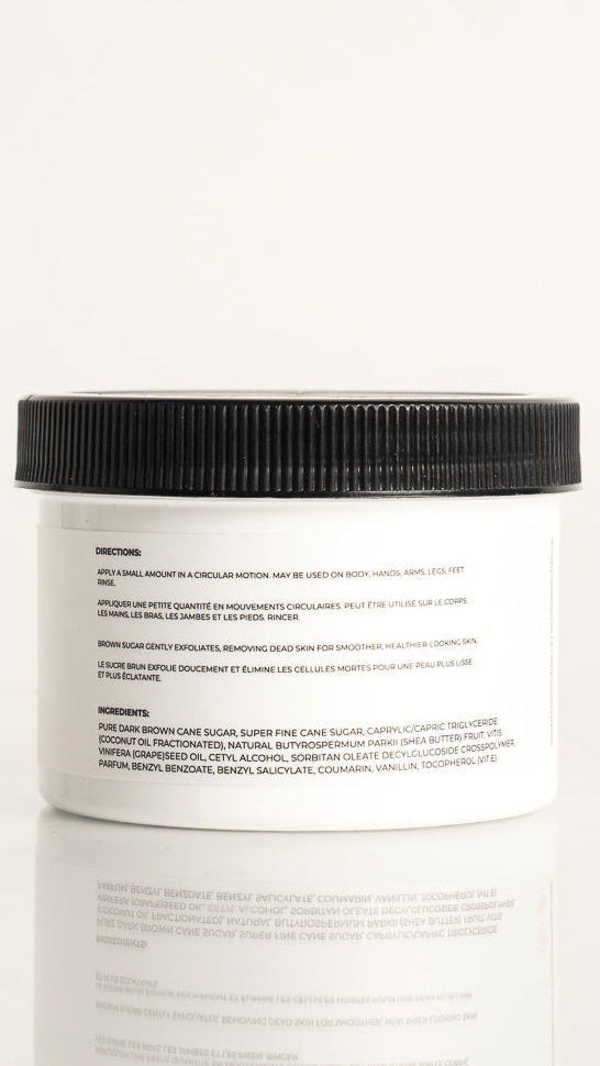BROWN SUGAR EXFOLIATING SCRUB VANILLA NOIR