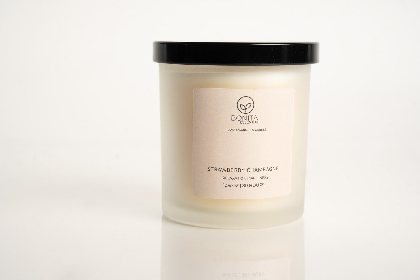 STRAWBERRY CHAMPAGNE CANDLE