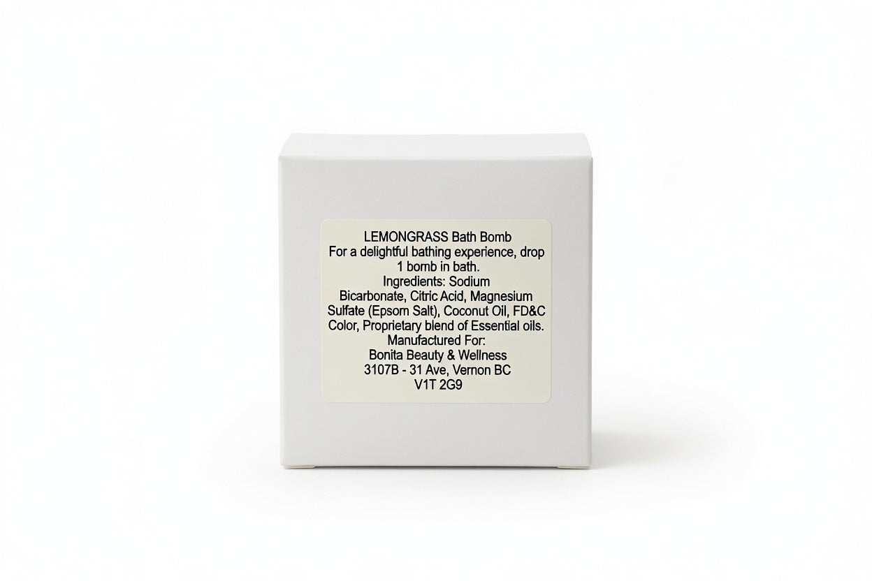 LEMON GRASS BATH BOMB