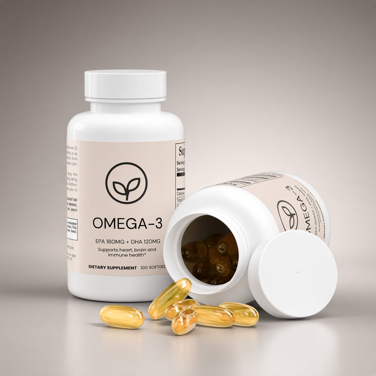 OMEGA-3 EPA 180MG + DHA 120 MG