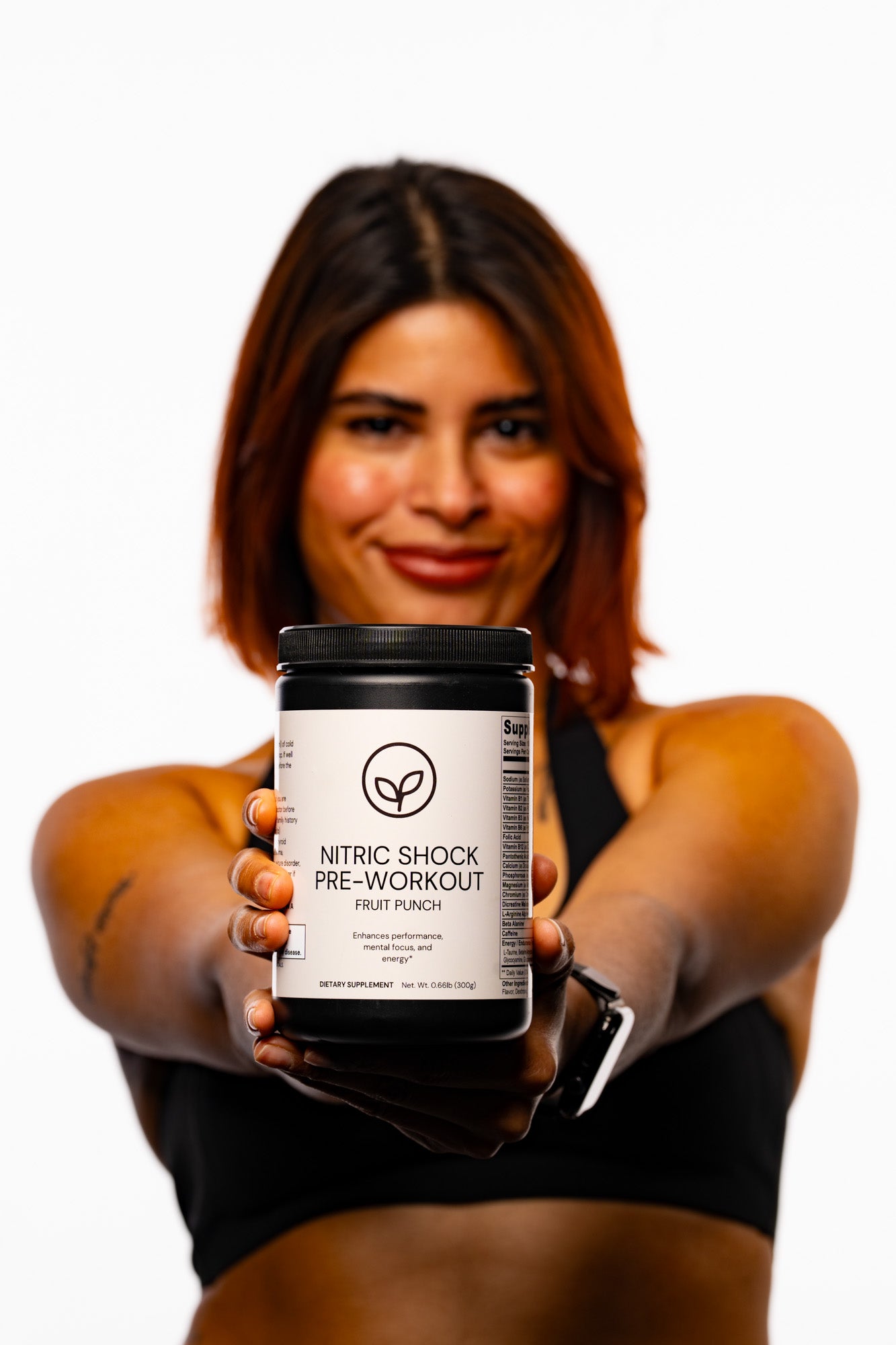 NITRIC SHOCK PRE-WORKOUT POWDER (FRUIT PUNCH)