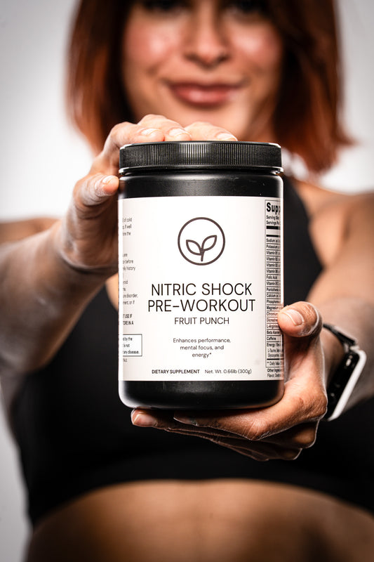 NITRIC SHOCK PRE-WORKOUT POWDER (FRUIT PUNCH)